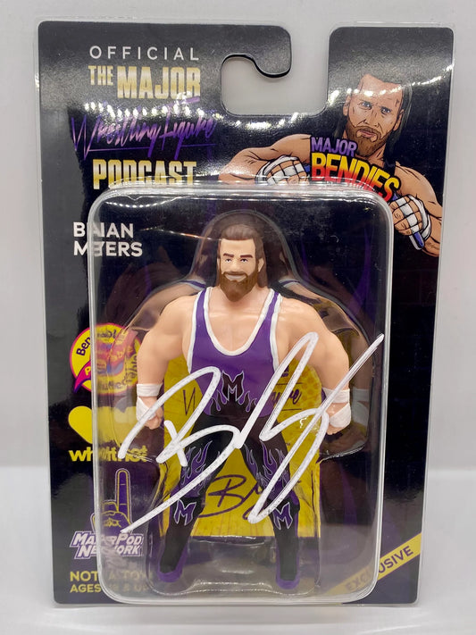 Major Wrestling Figure Podcast Major Bendies Whatnot Exclusive Brian Myers Action & Toy Figures PWcatalog