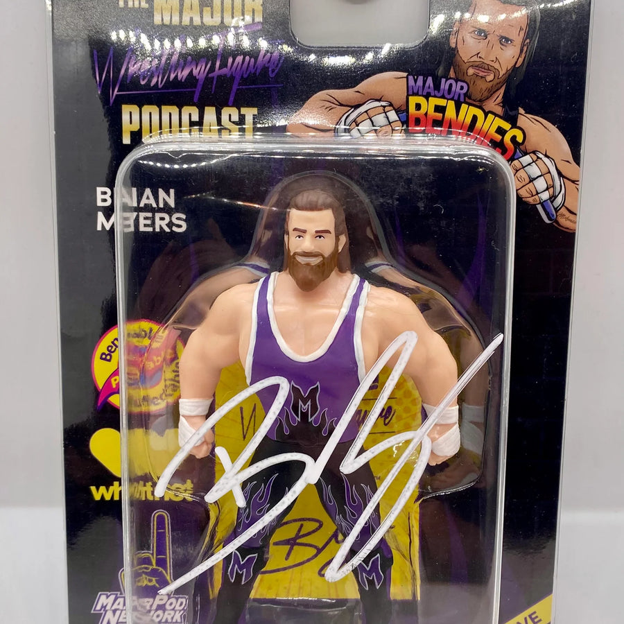 Major Wrestling Figure Podcast Major Bendies Whatnot Exclusive Brian Myers Action & Toy Figures PWcatalog