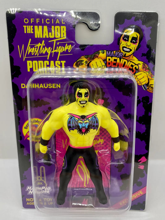 Major Wrestling Figure Podcast Major Bendies Danhausen [Comic Edition] Action & Toy Figures PWcatalog