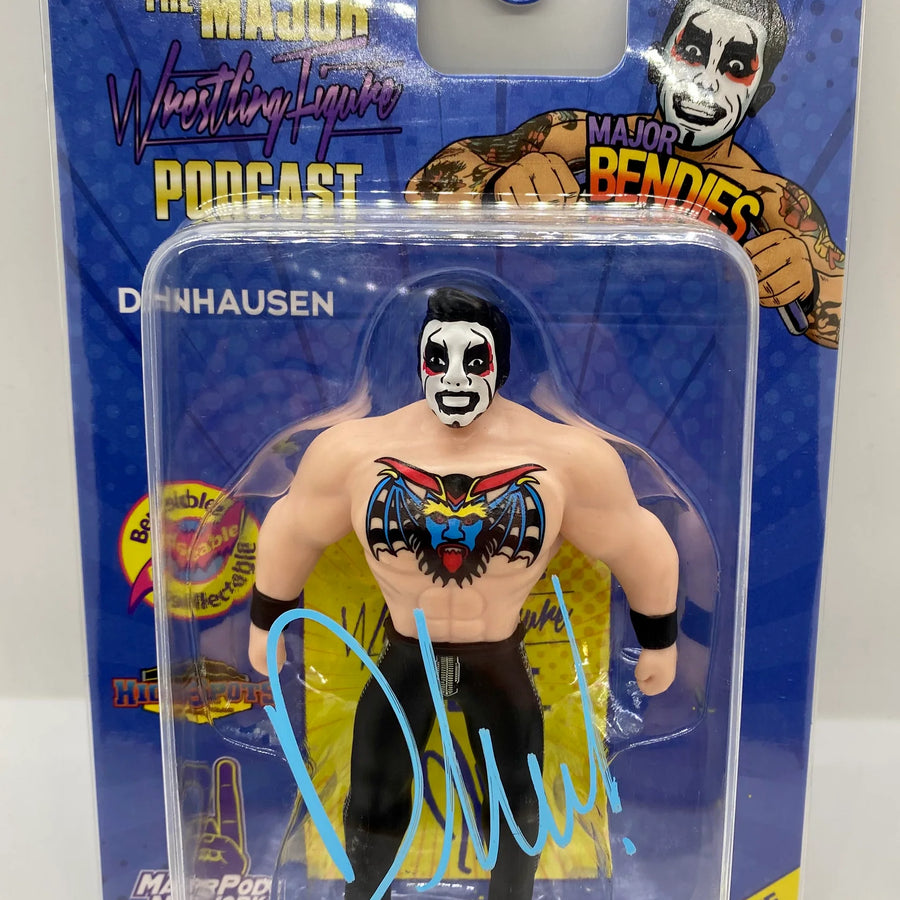 Major Wrestling Figure Podcast Highspots Exclusive Major Bendies Danhausen Action & Toy Figures PWcatalog
