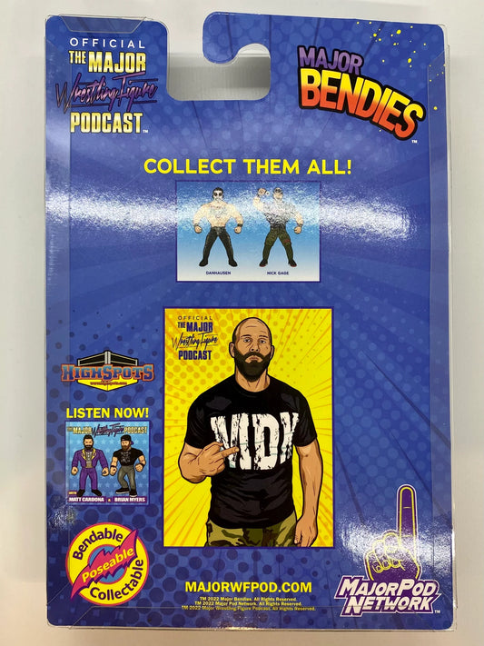 Major Wrestling Figure Podcast Highspots Exclusive Major Bendies Nick Gage Action & Toy Figures PWcatalog