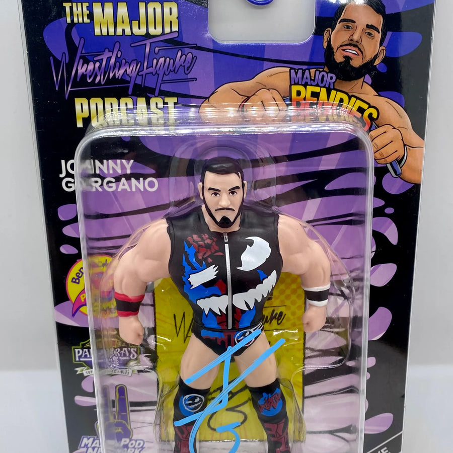 Major Wrestling Figure Podcast Major Bendies Johnny Gargano [Exclusive] Action & Toy Figures PWcatalog