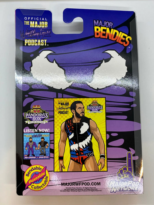 Major Wrestling Figure Podcast Major Bendies Johnny Gargano [Exclusive] Action & Toy Figures PWcatalog
