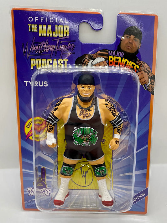 Major Wrestling Figure Podcast Major Bendies Limited Edition Tyrus Action & Toy Figures PWcatalog