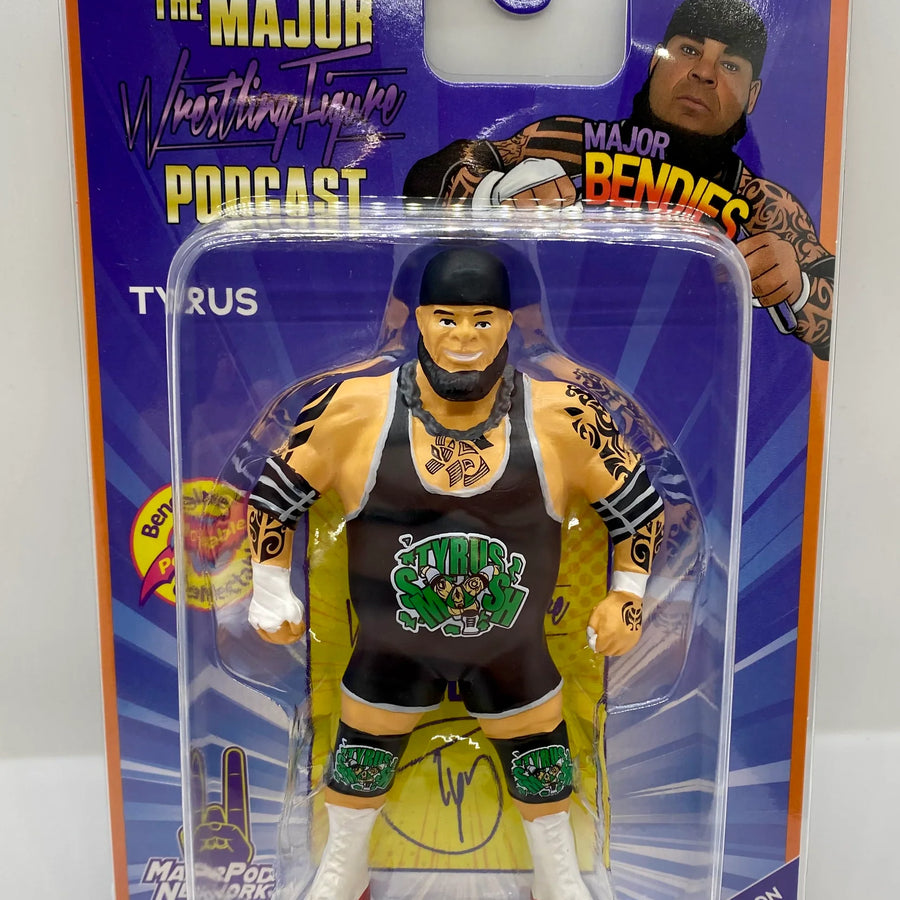 Major Wrestling Figure Podcast Major Bendies Limited Edition Tyrus Action & Toy Figures PWcatalog