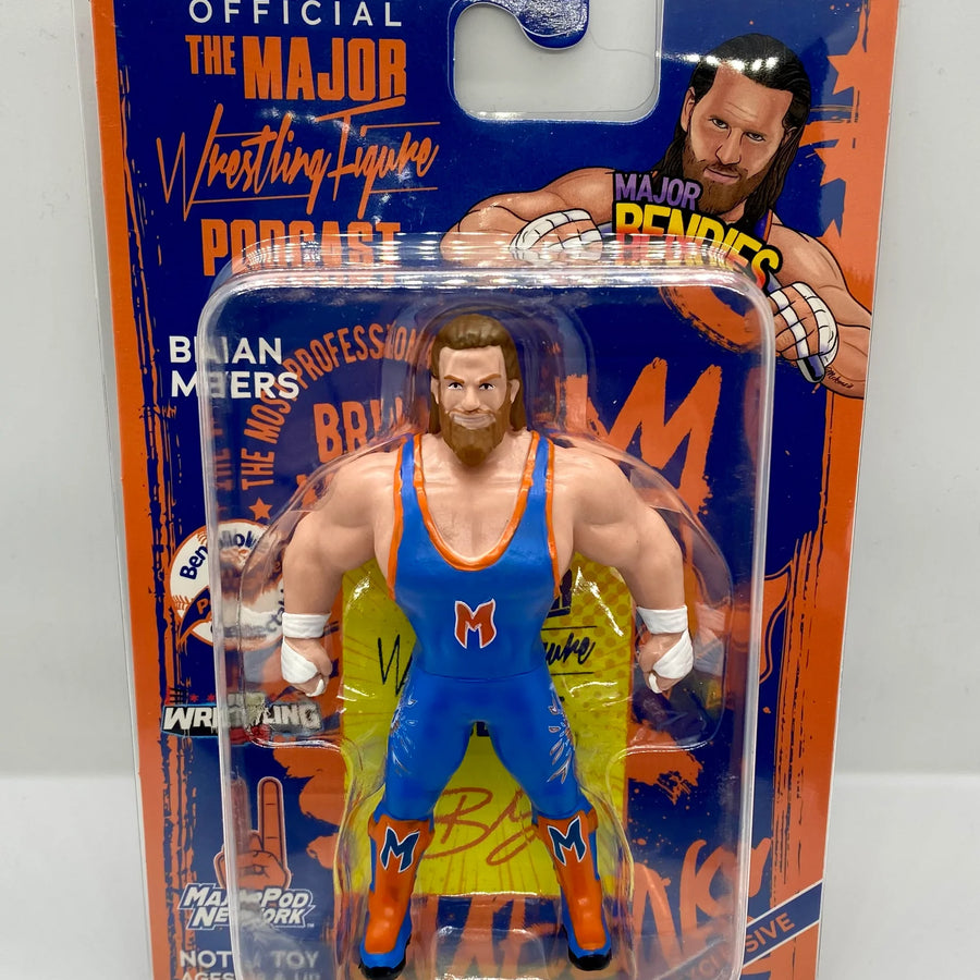 Major Wrestling Figure Podcast Major Bendies Pro Wrestling Tees Exclusive Brian Myers Action & Toy Figures PWcatalog