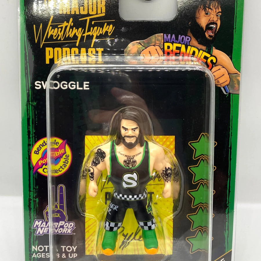 Major Wrestling Figure Podcast Major Bendies Swoggle [Merch Stand Exclusive] Action & Toy Figures PWcatalog
