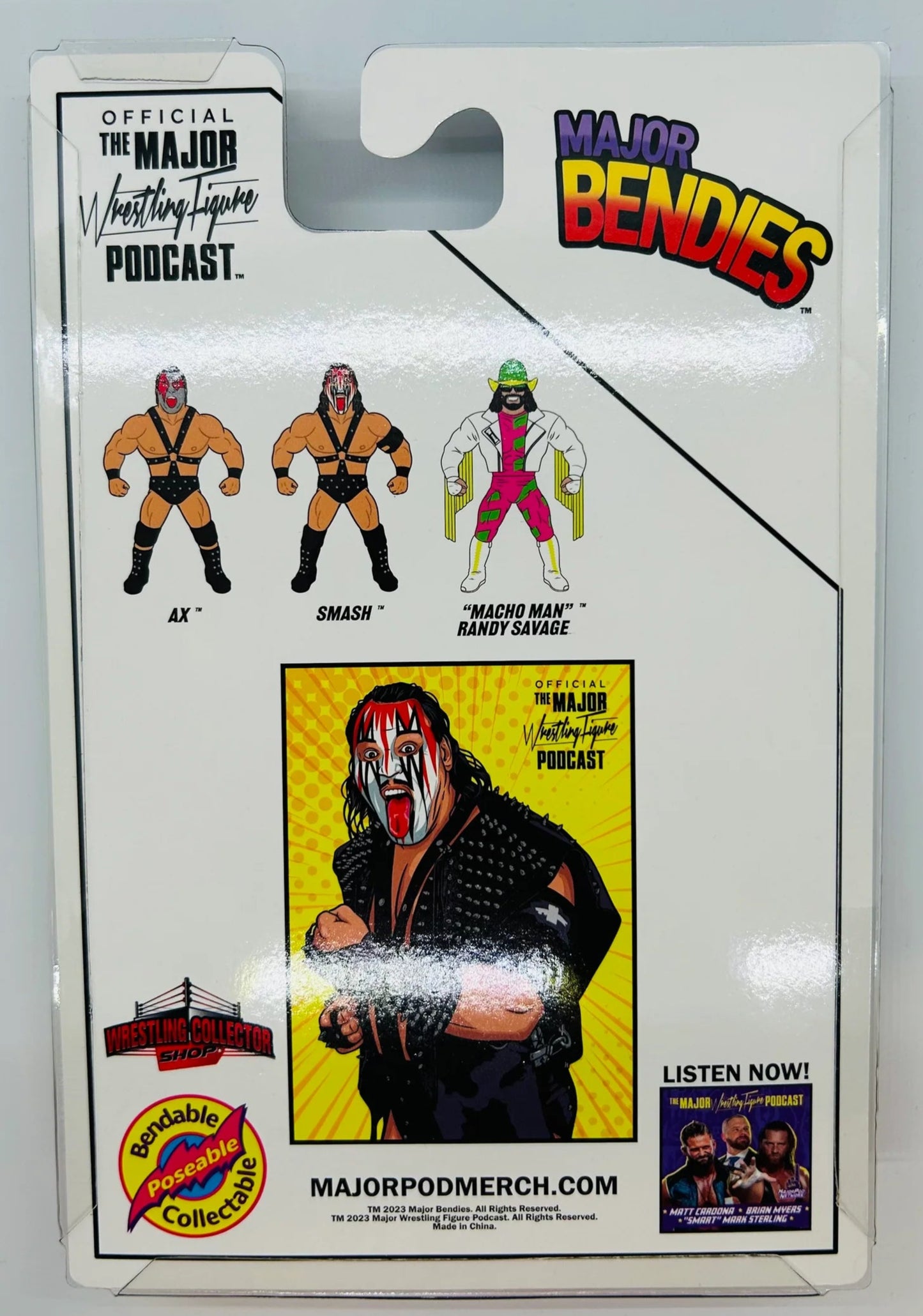 Major Wrestling Figure Podcast Major Bendies Demolition Smash [Exclusive] Action & Toy Figures PWcatalog