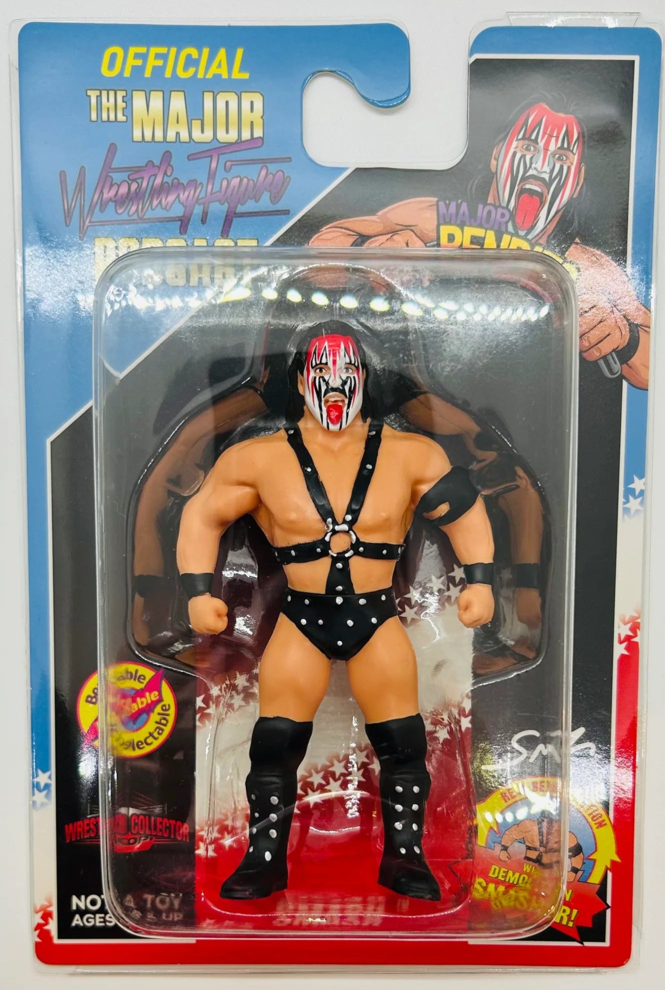 Major Wrestling Figure Podcast Major Bendies Demolition Smash [Exclusive] Action & Toy Figures PWcatalog