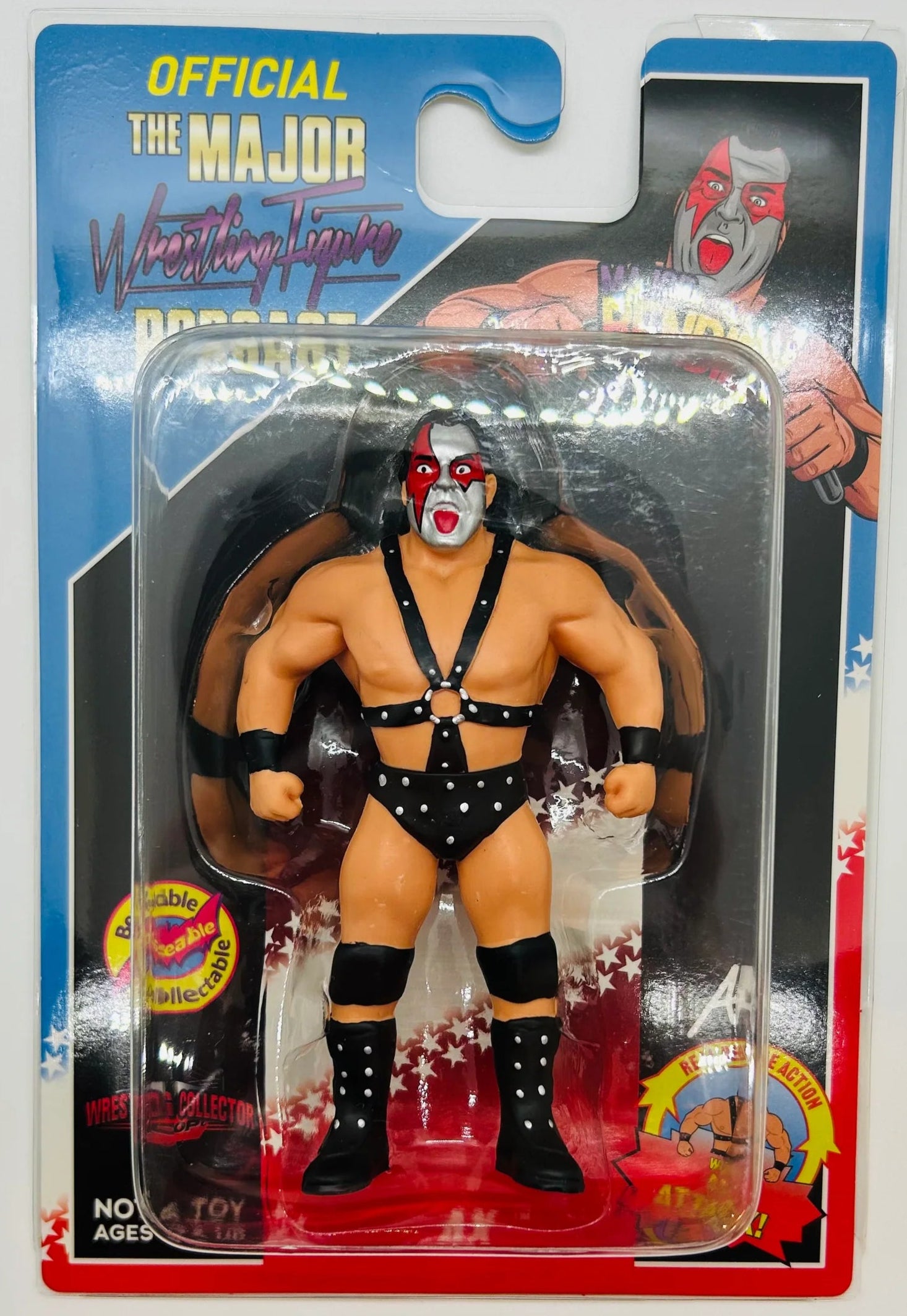 Major Wrestling Figure Podcast Major Bendies Demolition Ax [Exclusive] Action & Toy Figures PWcatalog