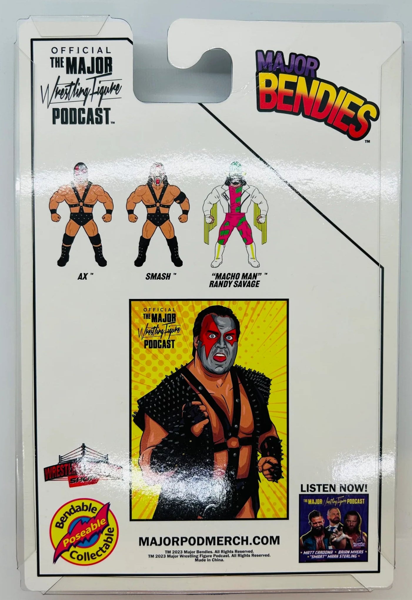 Major Wrestling Figure Podcast Major Bendies Demolition Ax [Exclusive] Action & Toy Figures PWcatalog