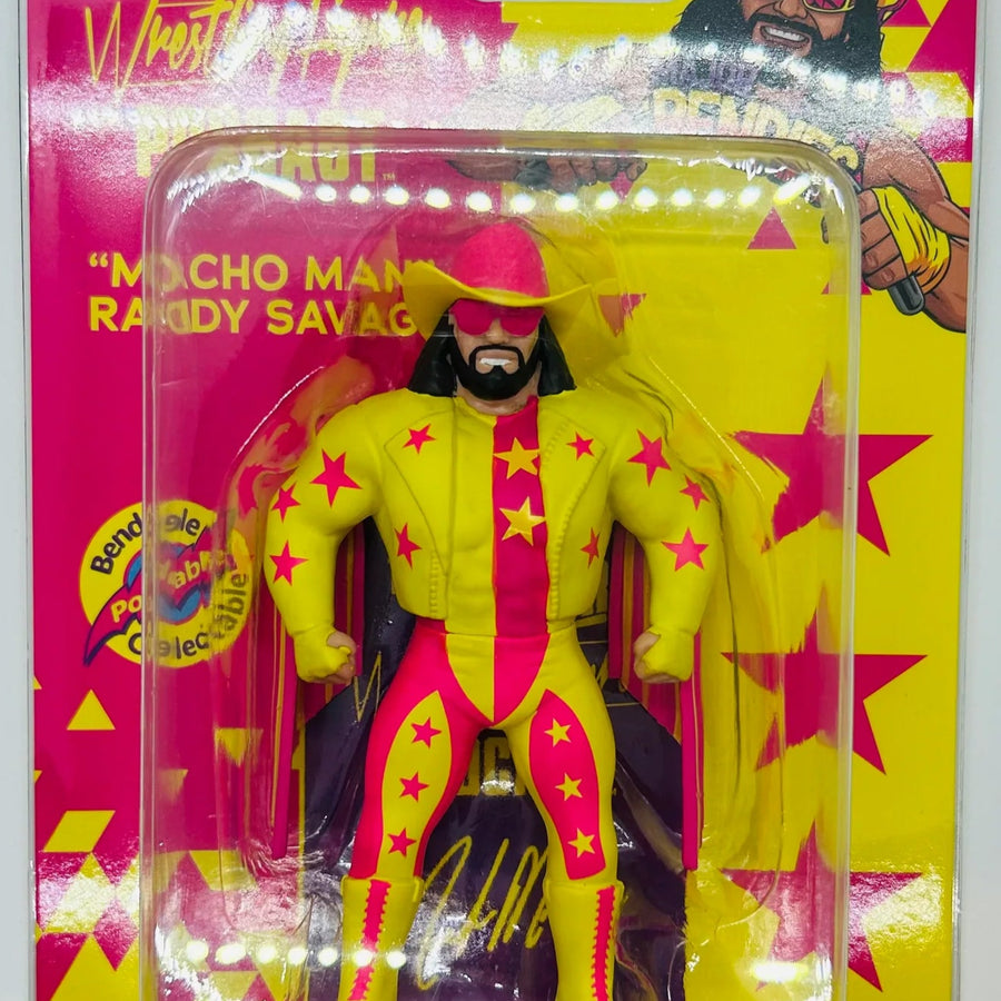 Major Wrestling Figure Podcast Major Bendies Randy Savage (Exclusive) Action & Toy Figures PWcatalog