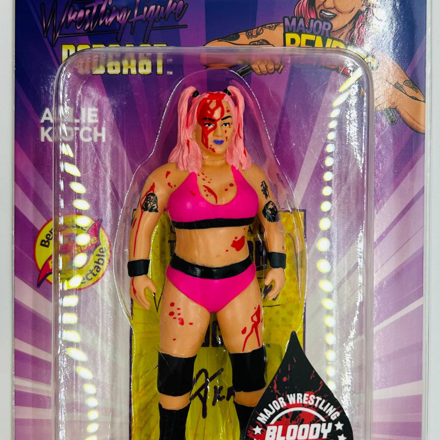 Major Wrestling Figure Podcast Major Bendies Series 6 Allie Katch (Bloody Chase) Action & Toy Figures PWcatalog