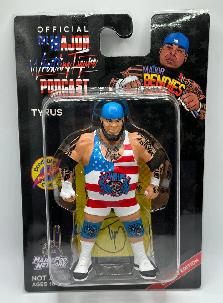 Major Wrestling Figure Podcast Major Bendies Limited Edition Tyrus [USA Version] Action & Toy Figures PWcatalog