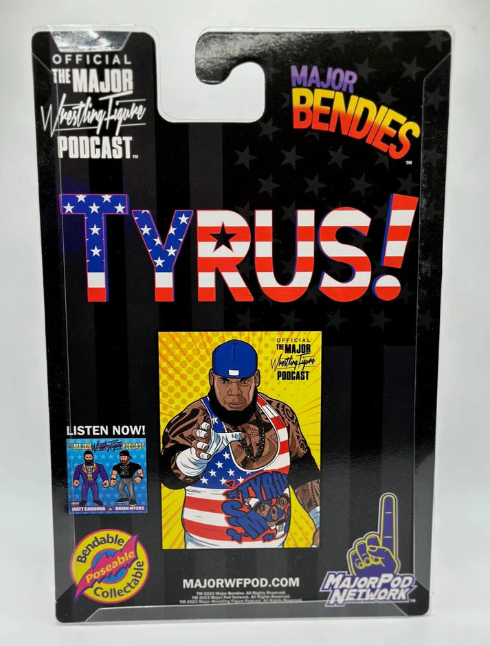 Major Wrestling Figure Podcast Major Bendies Limited Edition Tyrus [USA Version] Action & Toy Figures PWcatalog