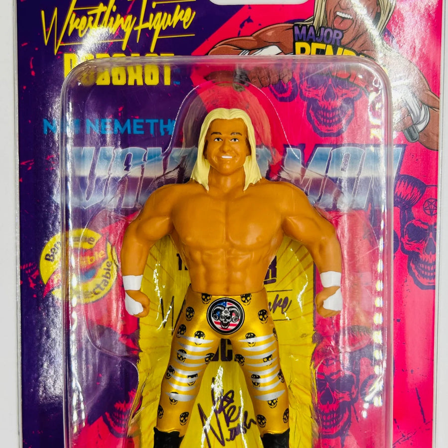 Major Wrestling Figure Podcast Major Bendies Nic Nemeth Action & Toy Figures PWcatalog