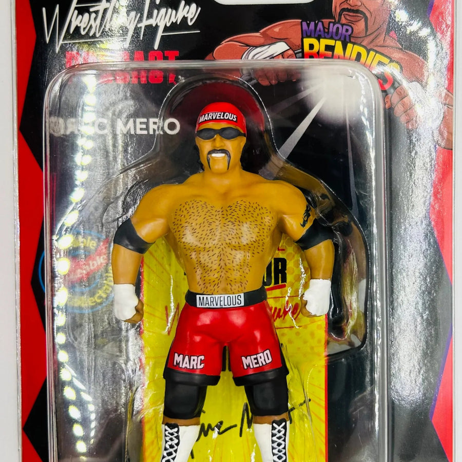 Major Wrestling Figure Podcast Major Bendies Series 7 Marc Mero Action & Toy Figures PWcatalog