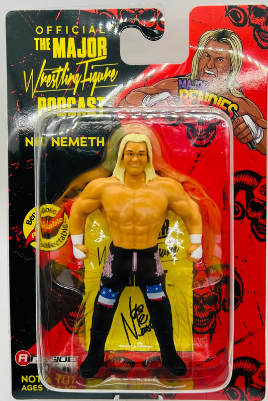 Major Wrestling Figure Podcast Major Bendies Ringside Exclusive Nic Nemeth Action & Toy Figures PWcatalog