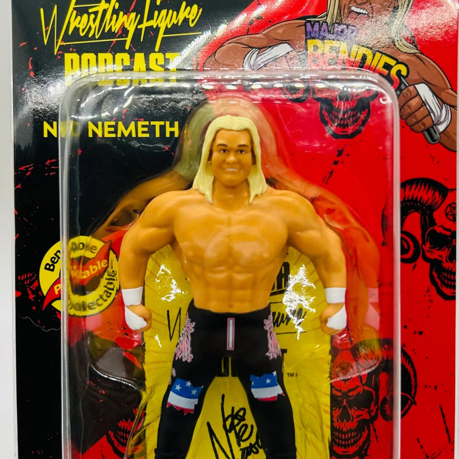 Major Wrestling Figure Podcast Major Bendies Ringside Exclusive Nic Nemeth Action & Toy Figures PWcatalog