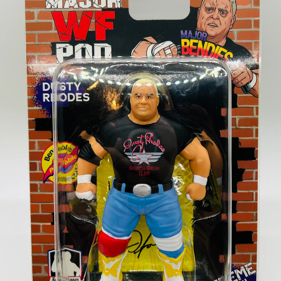 Major Wrestling Figure Podcast Major Bendies Extreme Series 2 Dusty Rhodes Action & Toy Figures PWcatalog