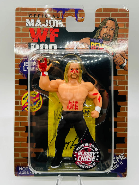 Major Wrestling Figure Podcast Major Bendies Extreme Series 2 Jerry Lynn (Bloody Chase) Action & Toy Figures PWcatalog