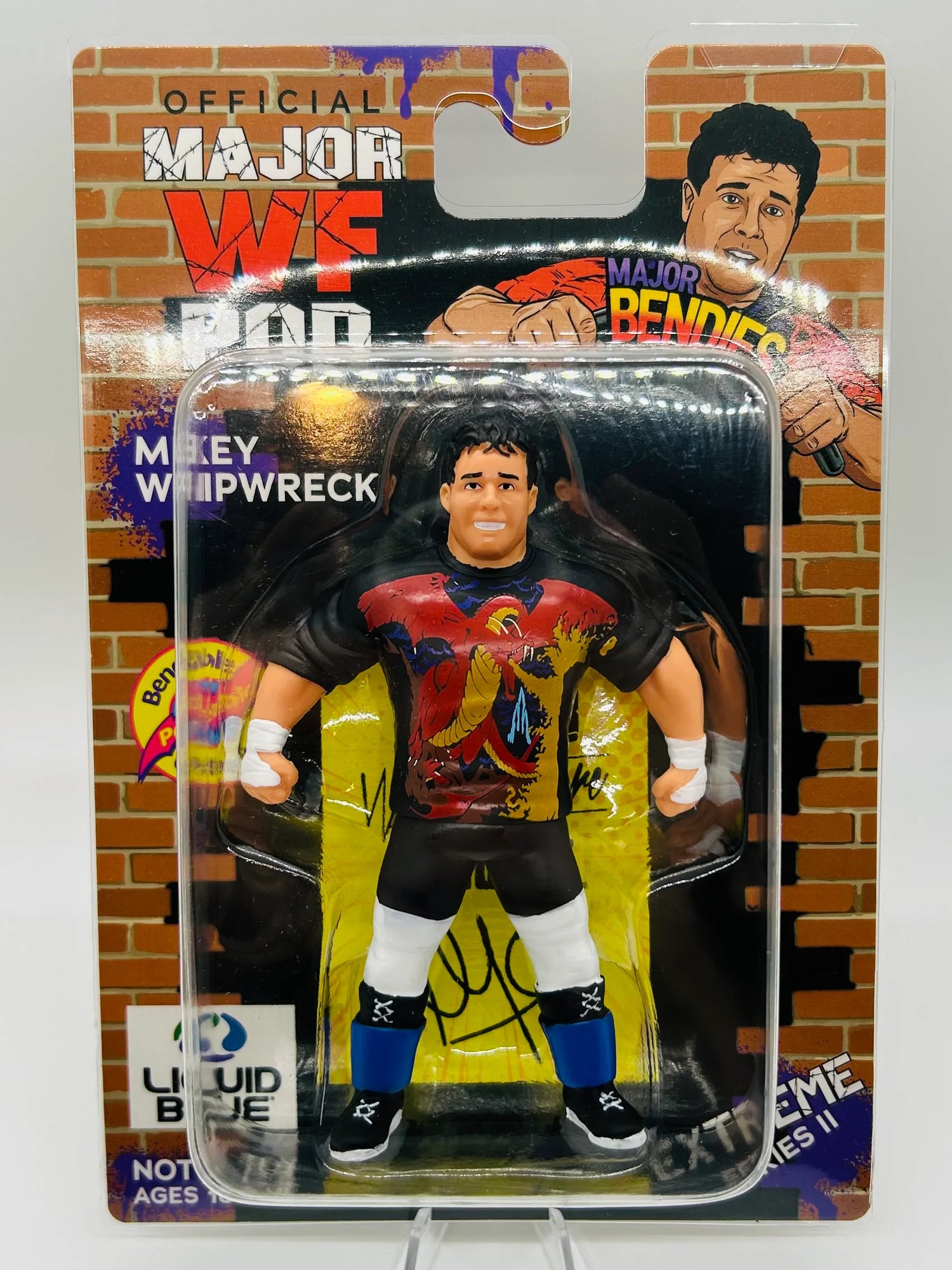 Major Wrestling Figure Podcast Major Bendies Extreme Series 2 Mikey Whipwreck Action & Toy Figures PWcatalog