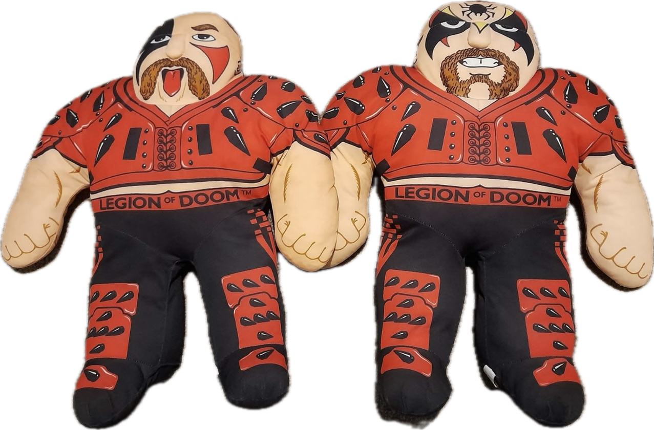 WWF Tonka Wrestling Buddies Legion of Doom: Hawk & Animal 1991 Action & Toy Figures PWcatalog