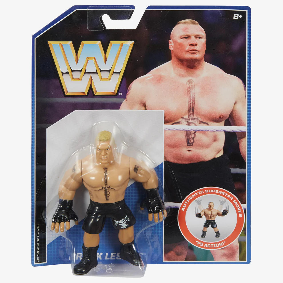 WWE Mattel Retro 1 Brock Lesnar with F5 Action! [Exclusive] Action & Toy Figures PWcatalog