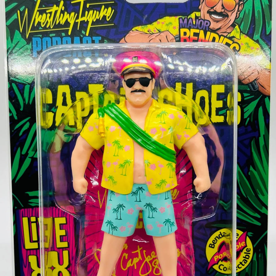 Major Wrestling Figure Podcast Major Bendies Live XX Exclusive Captain Joe Shoes Action & Toy Figures PWcatalog