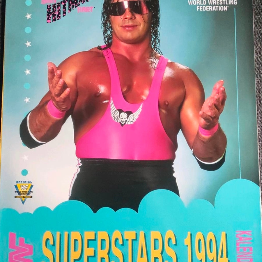 WWF Superstars 1994 Calendar from Germany PW Catalog