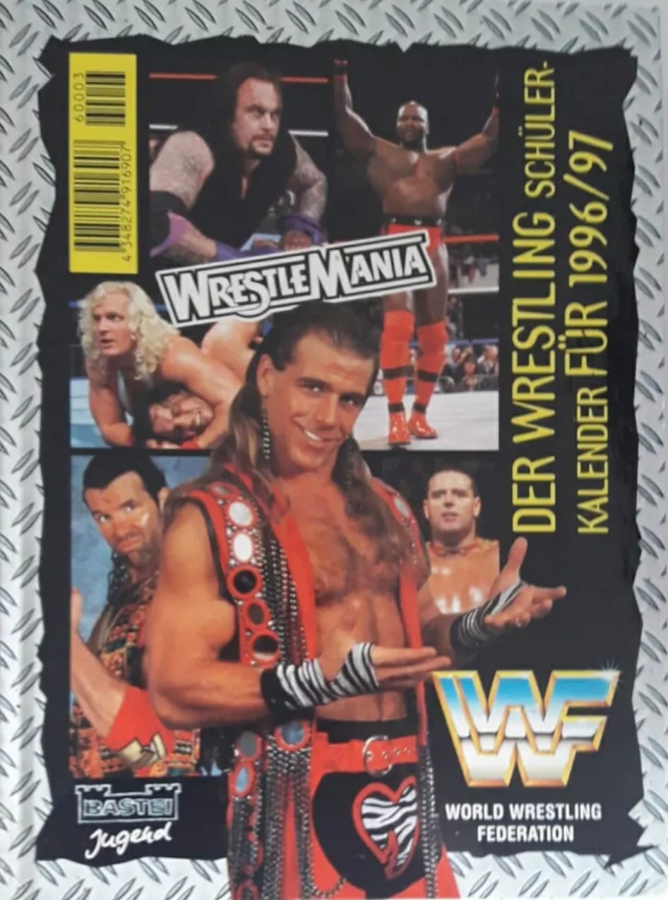 WWF School Calendar 1996/97 from Germany PW Catalog