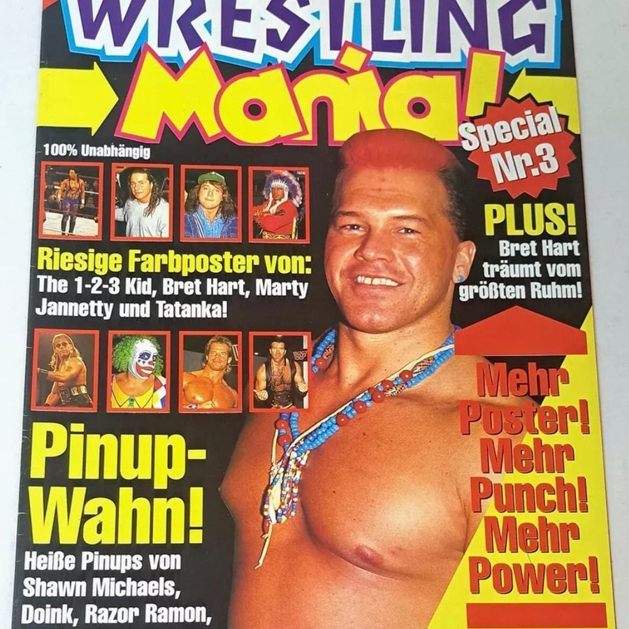 Wrestling Mania! Special No. 3 Germany Magazine PWcatalog