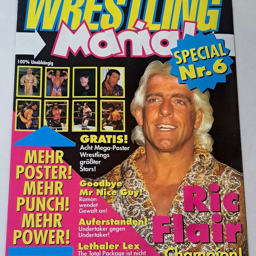 Wrestling Mania! Special No. 6 Germany Magazine PWcatalog