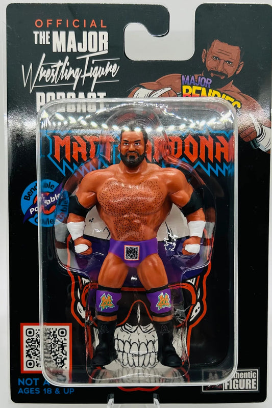 Major Wrestling Figure Podcast Major Bendies Matt Cardona [Merch Stand Exclusive]