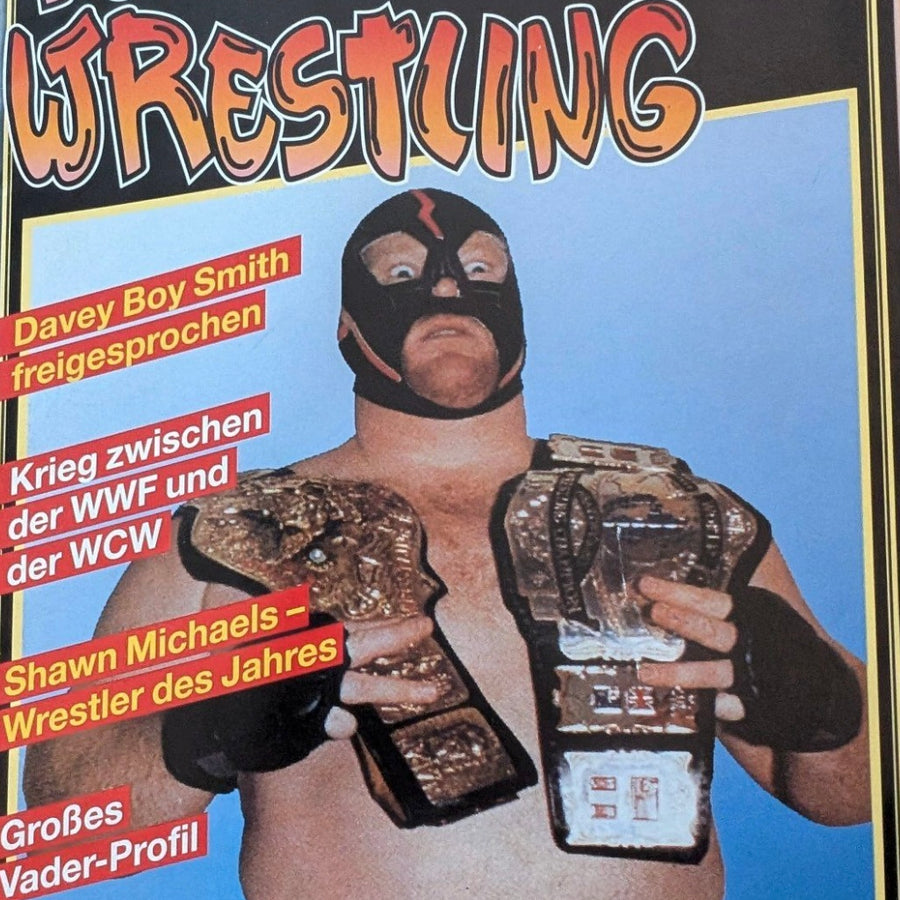 Power Wrestling Magazine March/April 1996 Magazine PWcatalog