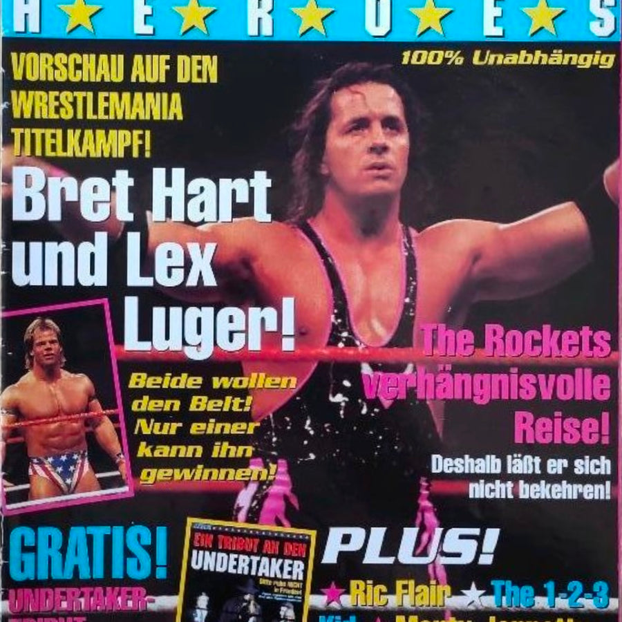 TV Wrestling Heroes 2/1994 Germany Magazine PWcatalog