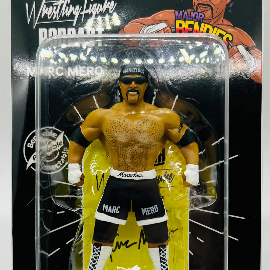 Major Wrestling Figure Podcast Major Bendies Marc Mero Action & Toy Figures PWcatalog