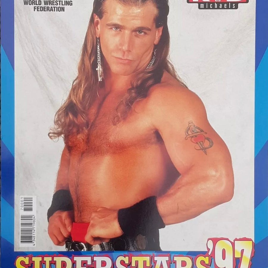 WWF Superstars 1997 Calendar from Germany PW Catalog