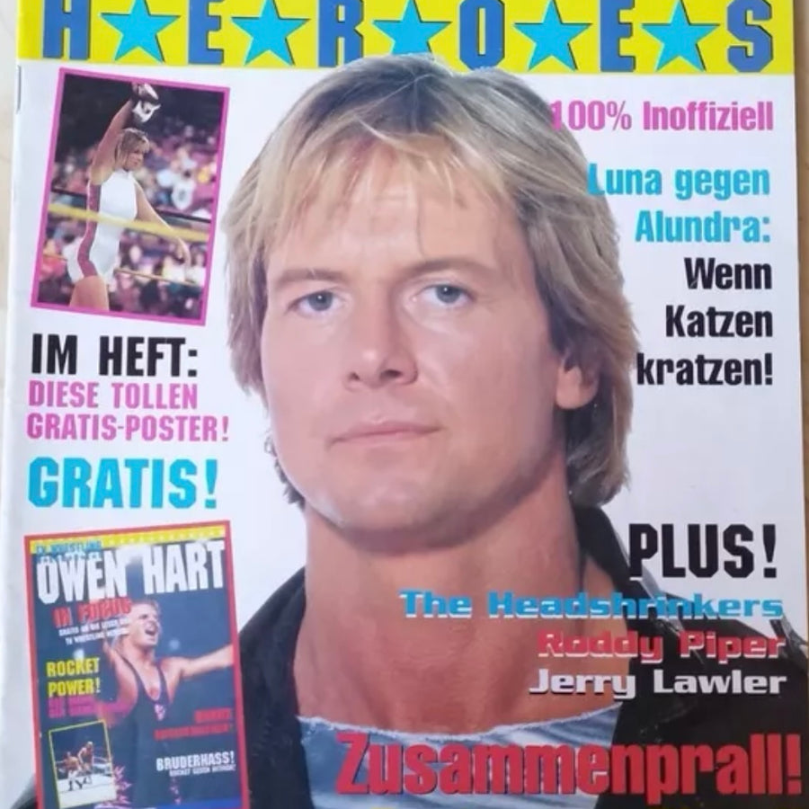 TV Wrestling Heroes 4/1994 Germany Magazine PWcatalog