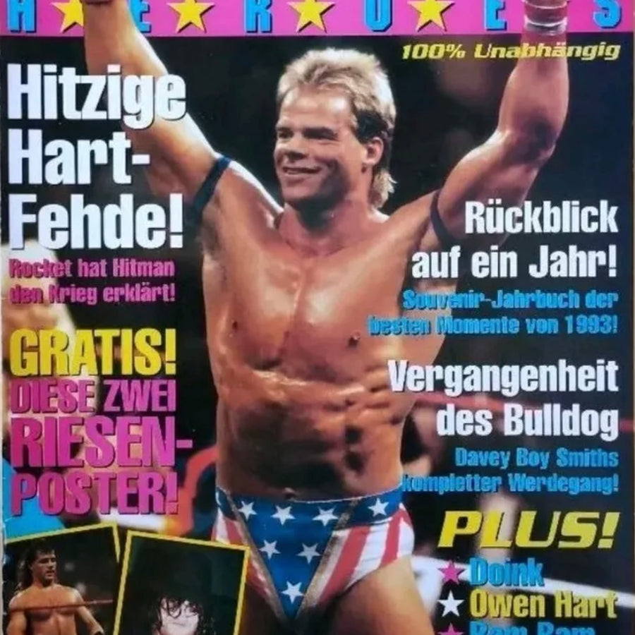 TV Wrestling Heroes 1/1994 Germany Magazine PWcatalog