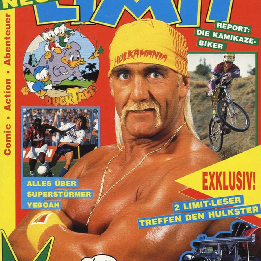 Limit 1993 #8 Hulk Hogan from Germany Magazine PWcatalog