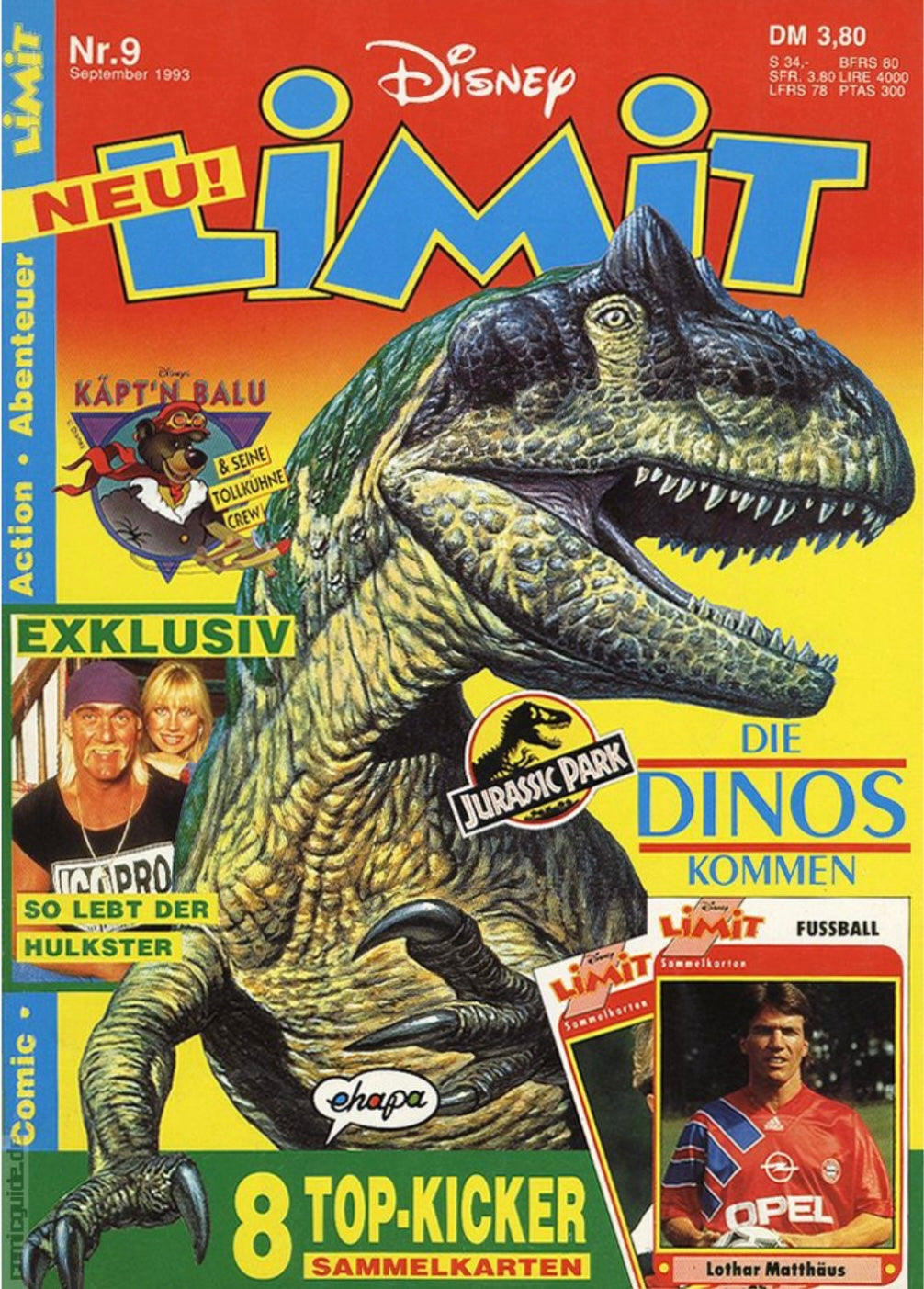 Limit 1993 #9 from Germany Magazine PWcatalog