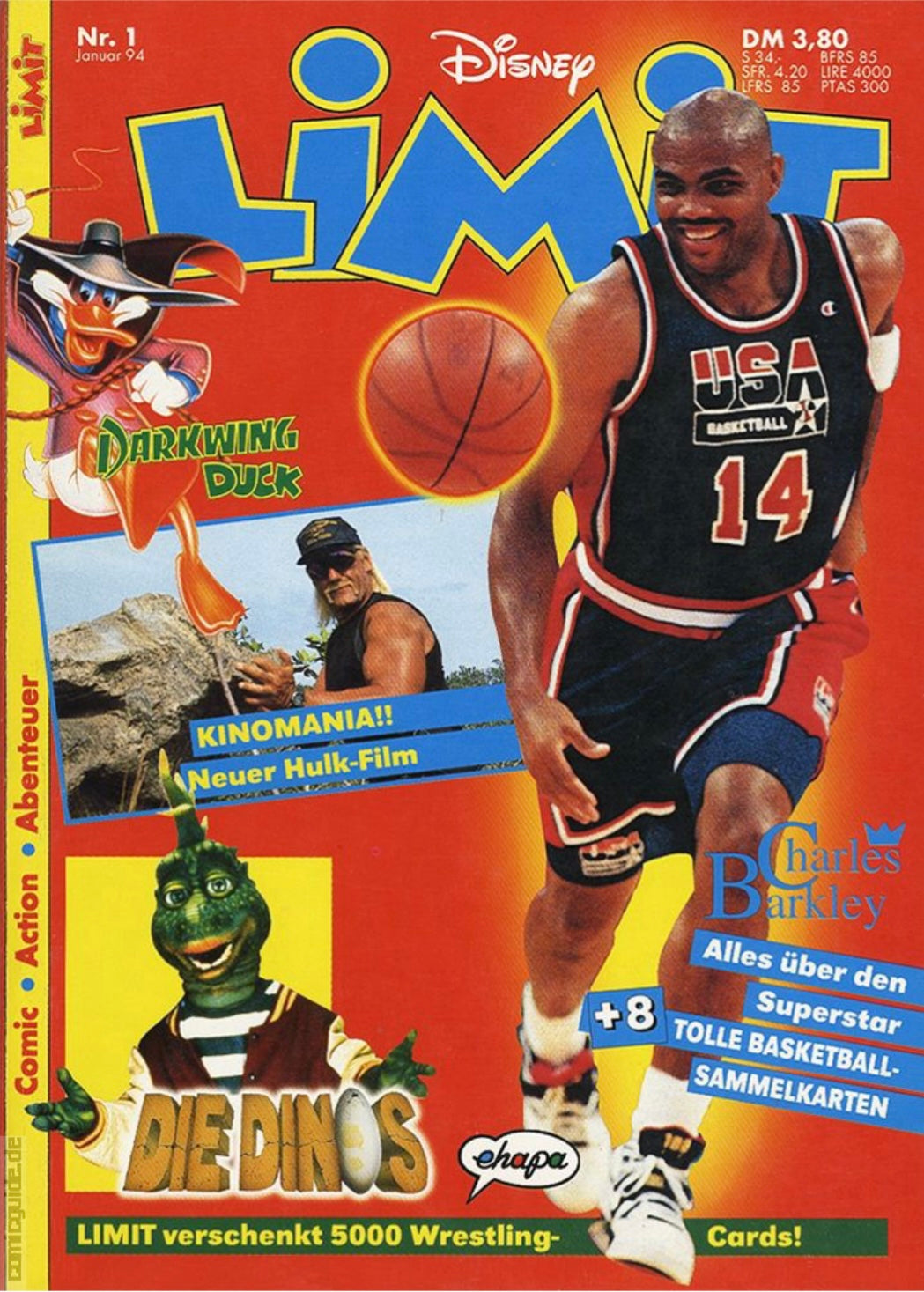 Limit 1994 #1 from Germany Magazine PWcatalog