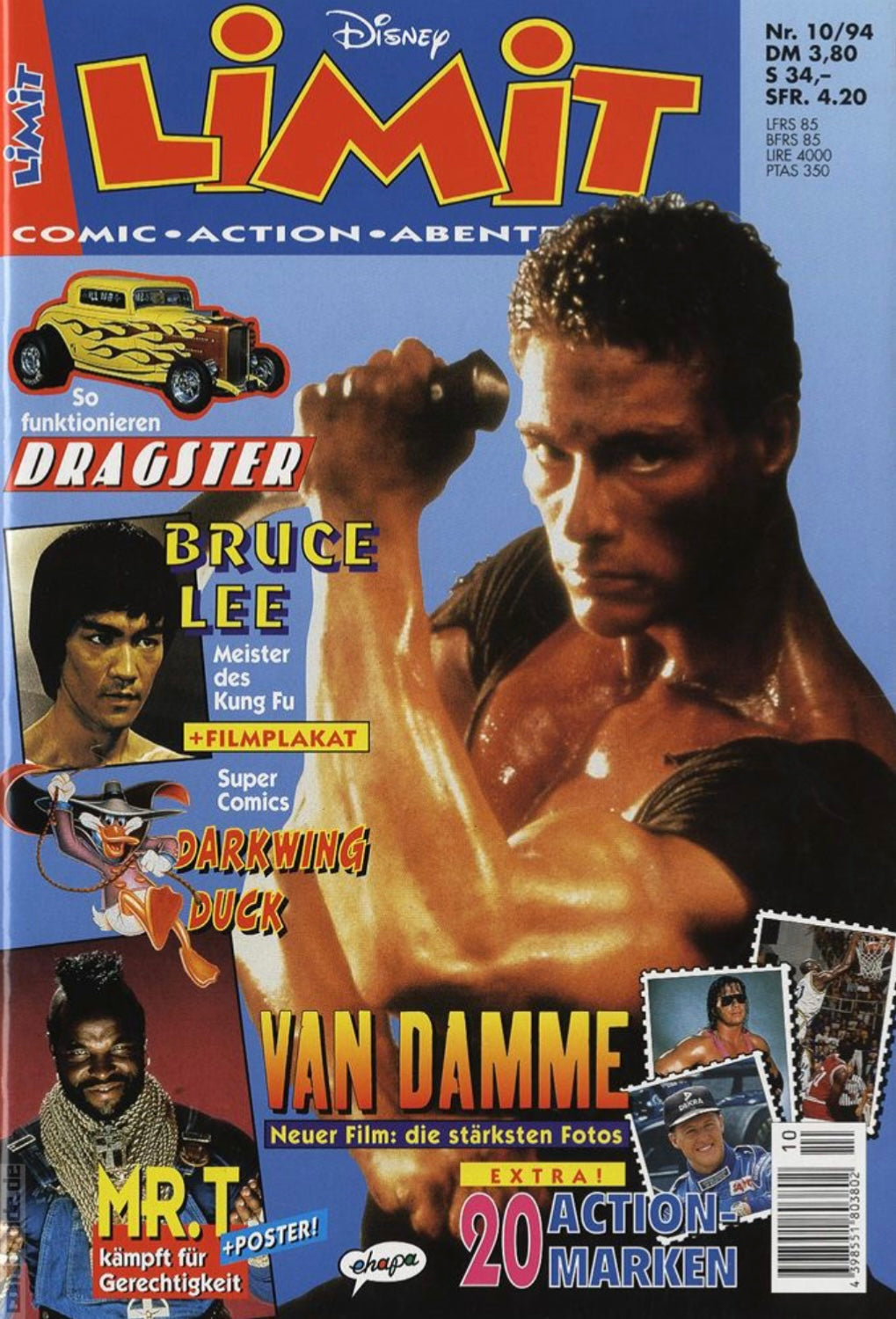 Limit 1994 #10 from Germany Magazine PWcatalog