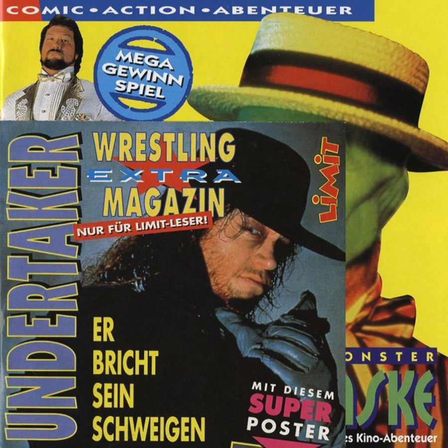 Limit 1994 #11 with Undertaker Extra Magazine from Germany Magazine PWcatalog