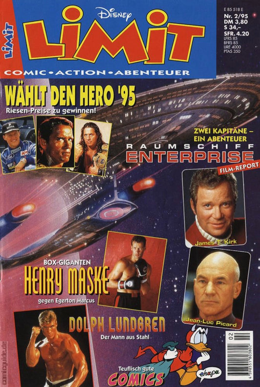 Limit 1995 #2 from Germany Magazine PWcatalog