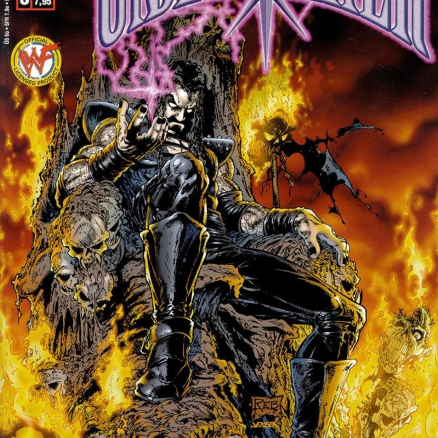 WWF Comix #3 Undertaker from Germany Magazine PWcatalog