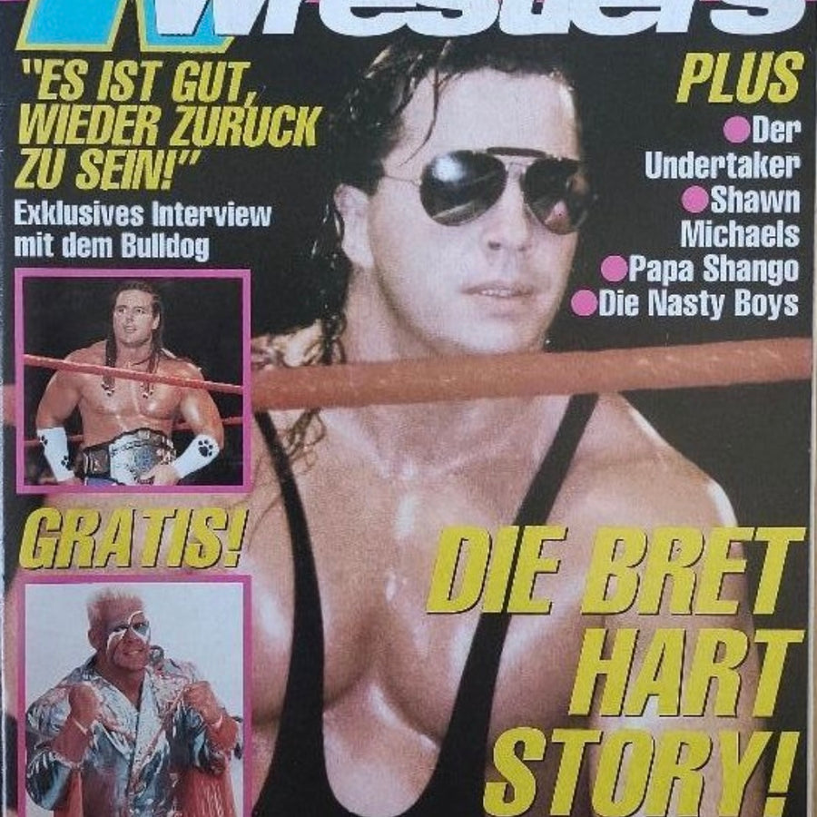 TV Wrestlers No. 2/1993 Germany Magazine PWcatalog