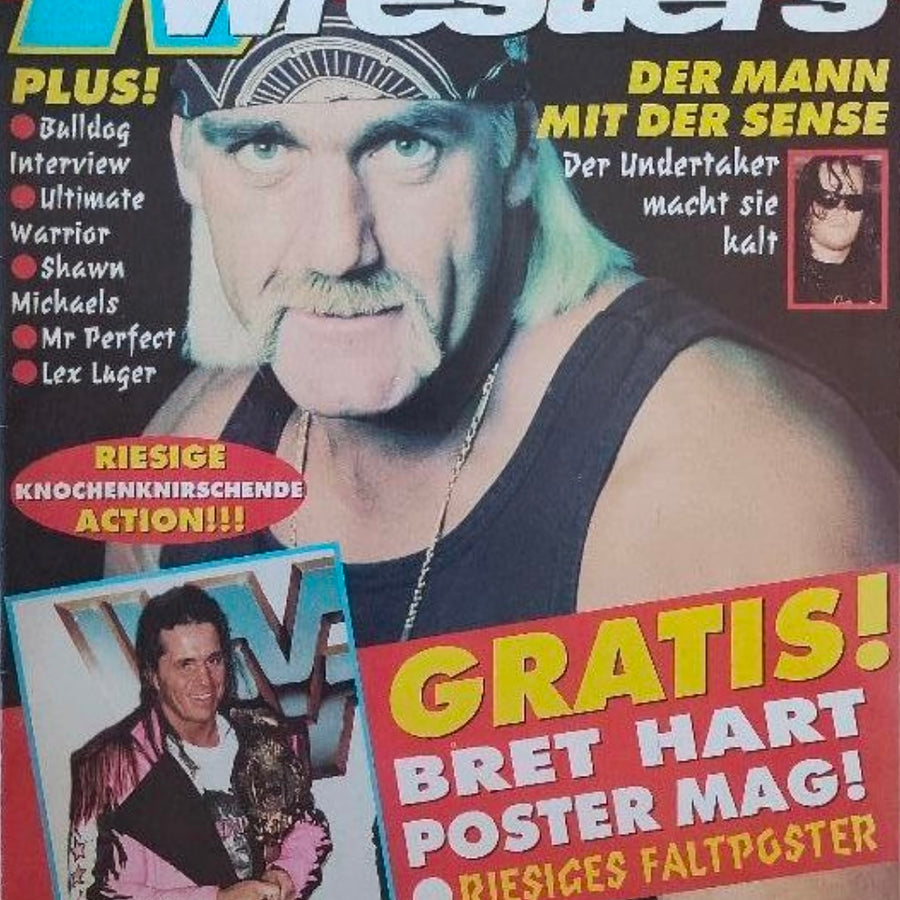 TV Wrestlers No. 3/1993 Germany Magazine PWcatalog