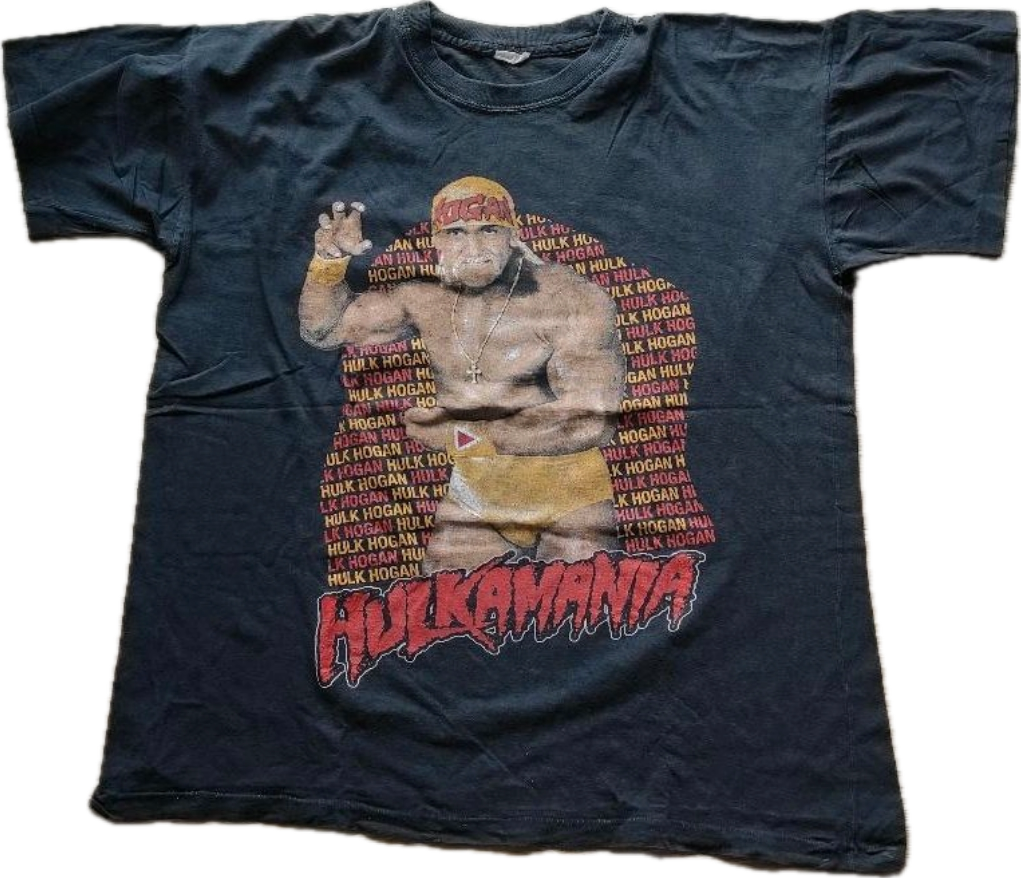 Hulk Hogan "Hulkamania" T-shirt Pwcatalog